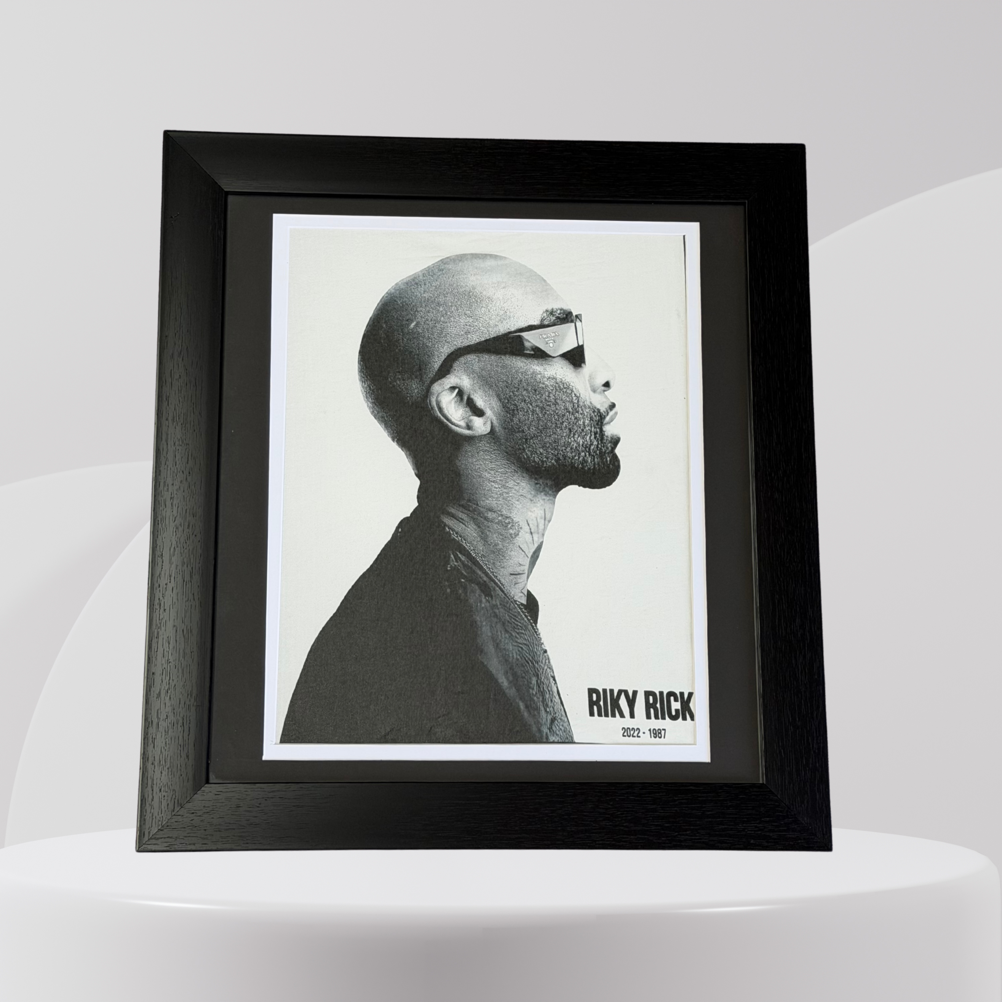 Riky Rick Tribute Framed Artwork