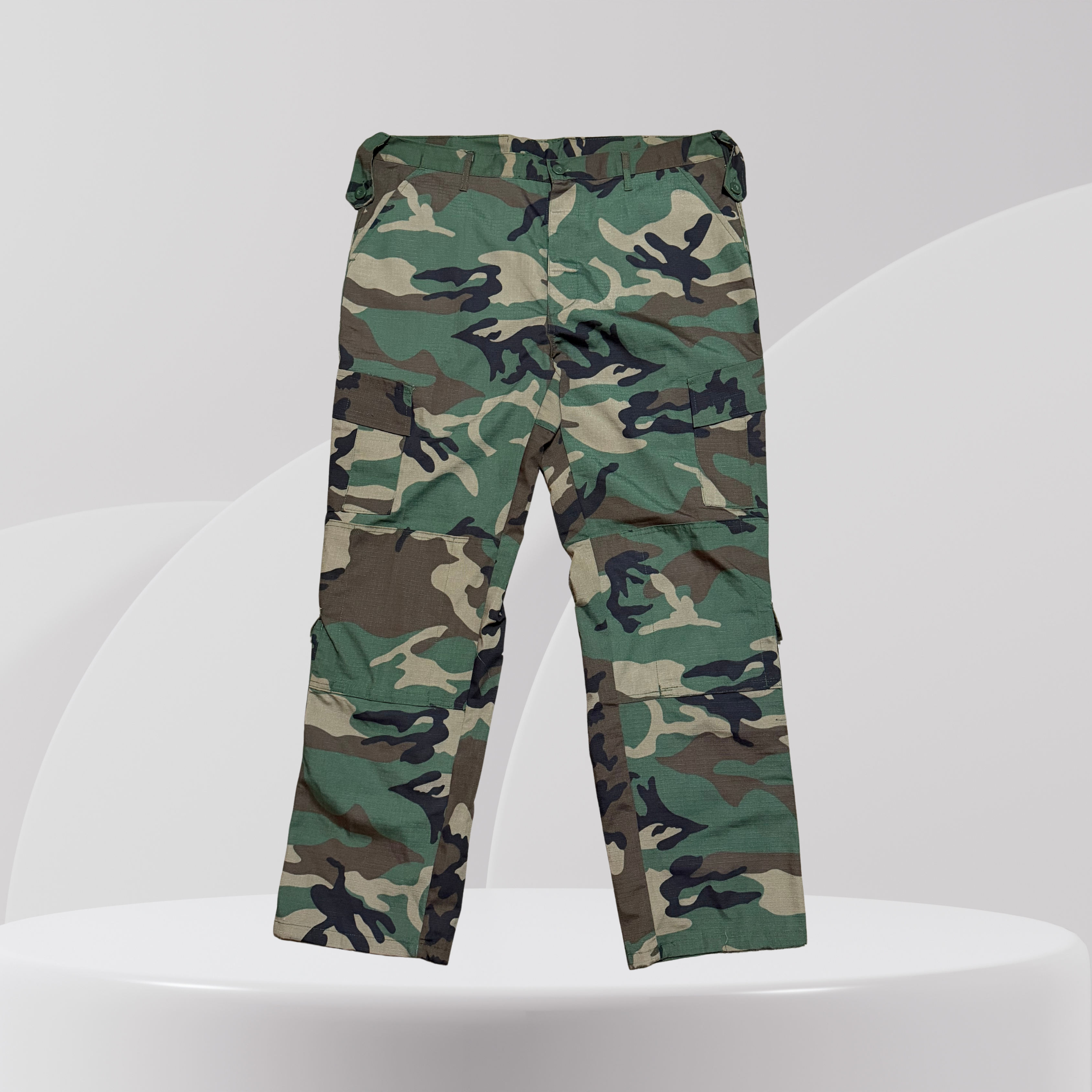Camo Utility Cargo Trousers