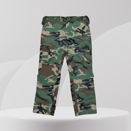 Camo Utility Cargo Trousers