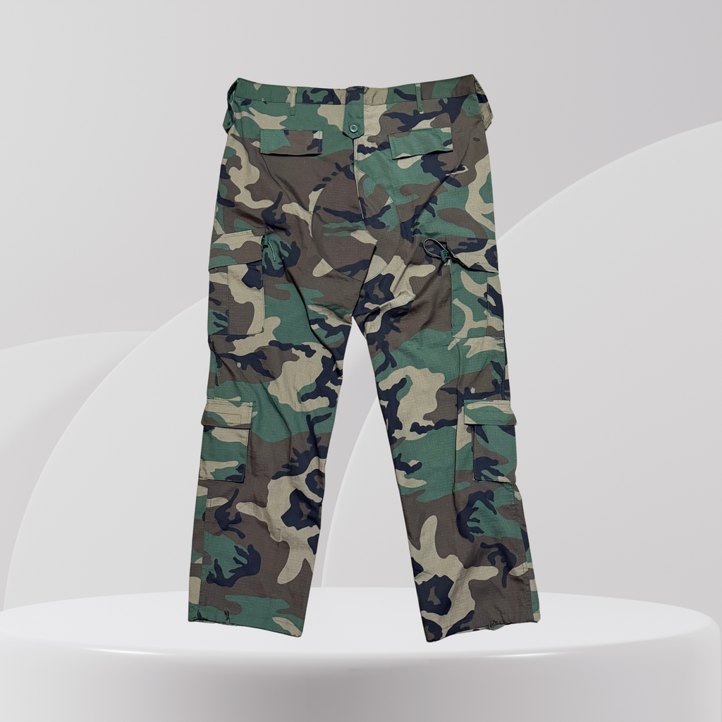 Camo Utility Cargo Trousers