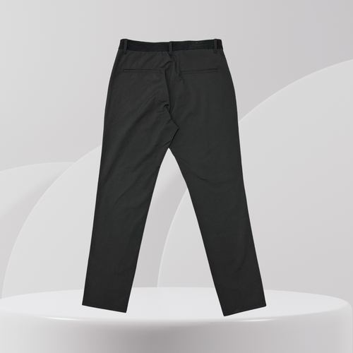 Black Slim Fit Smart Trousers