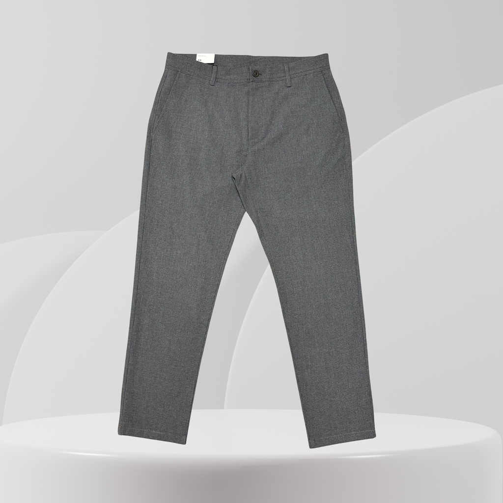 Grey Slim Fit Smart Trousers