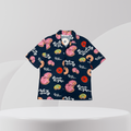 Donut Print Short Sleeve Shirt