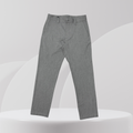 Light Grey Textured Smart Trousers