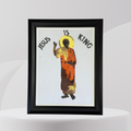 Jesus Is King Framed Artwork