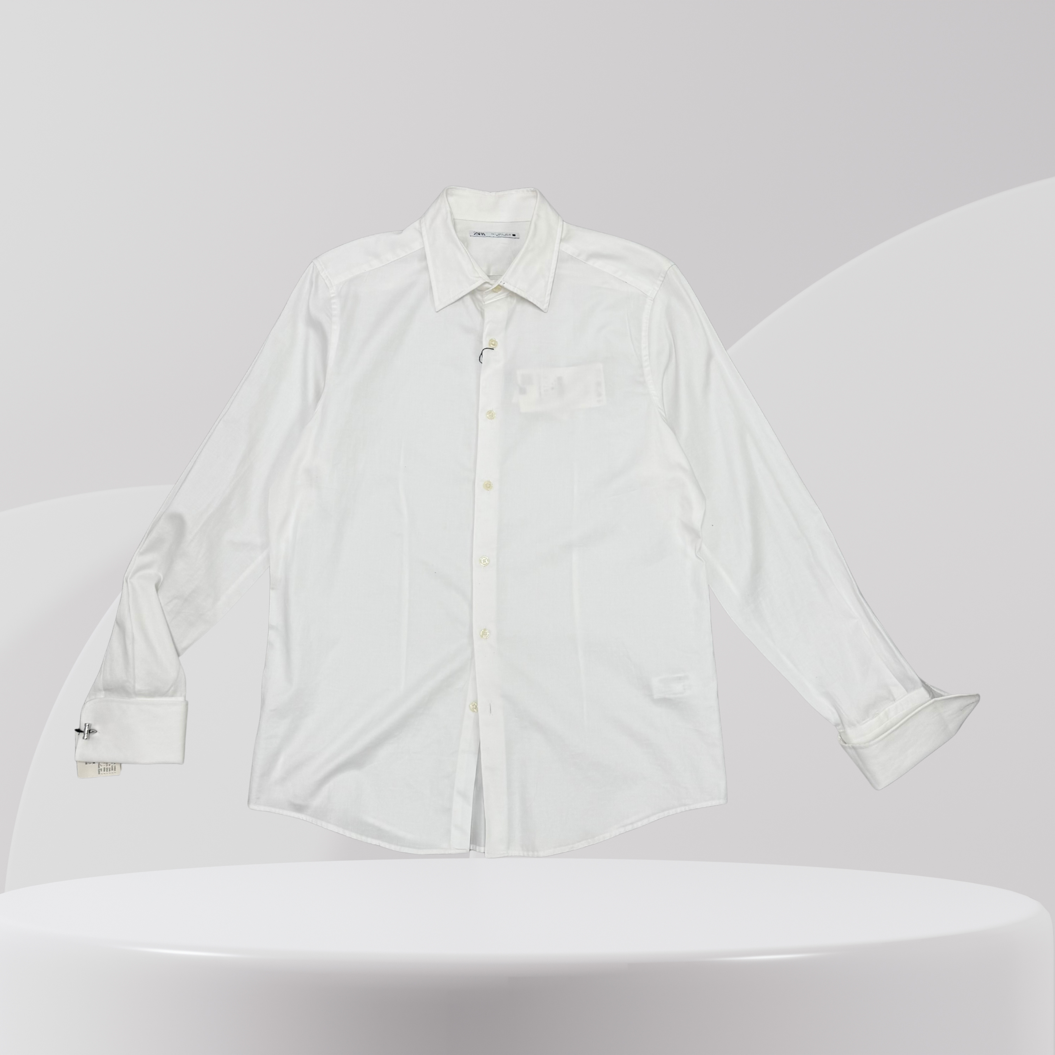 White Formal Dress Shirt – French Cuff