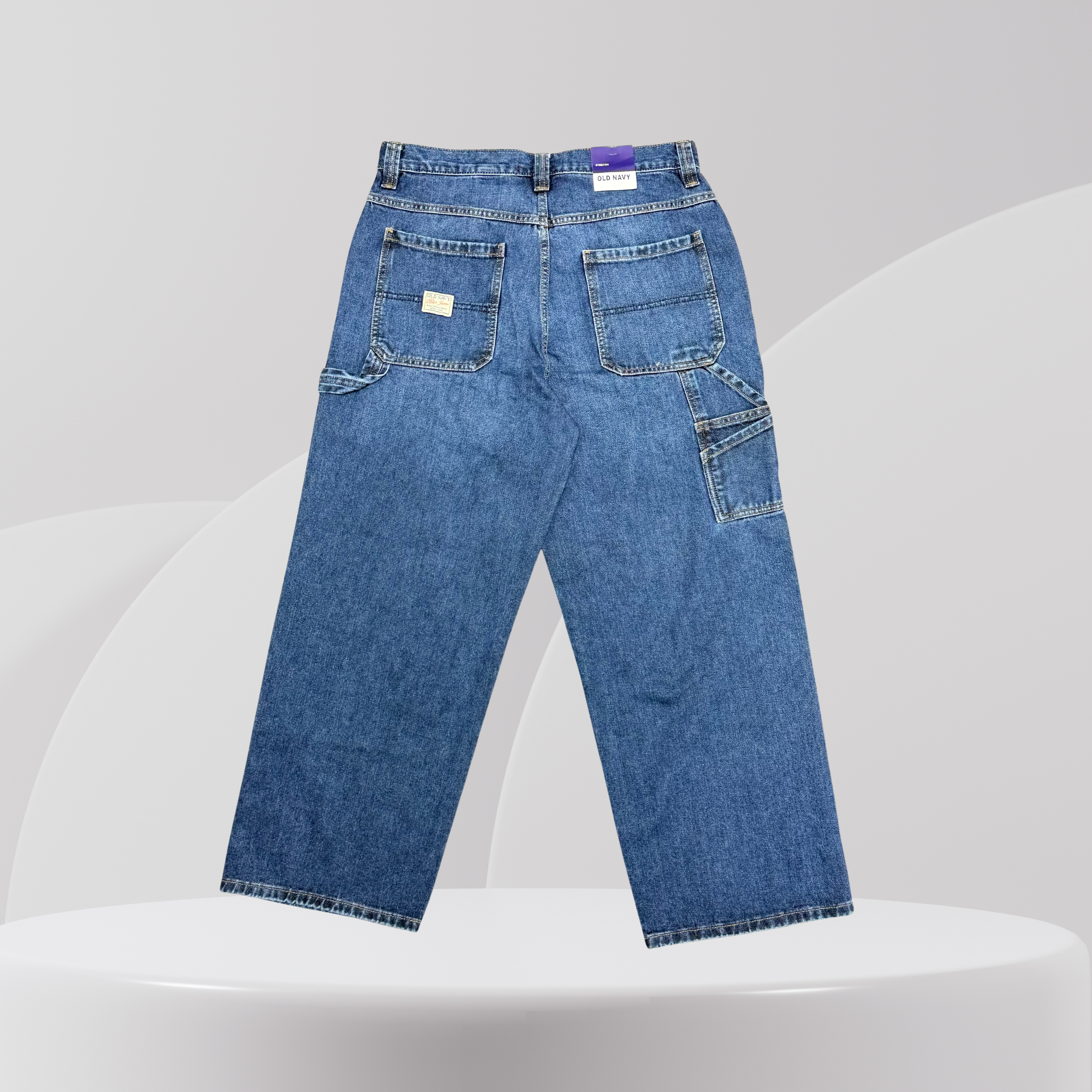 Old Navy Carpenter Wide-Leg Denim Jeans