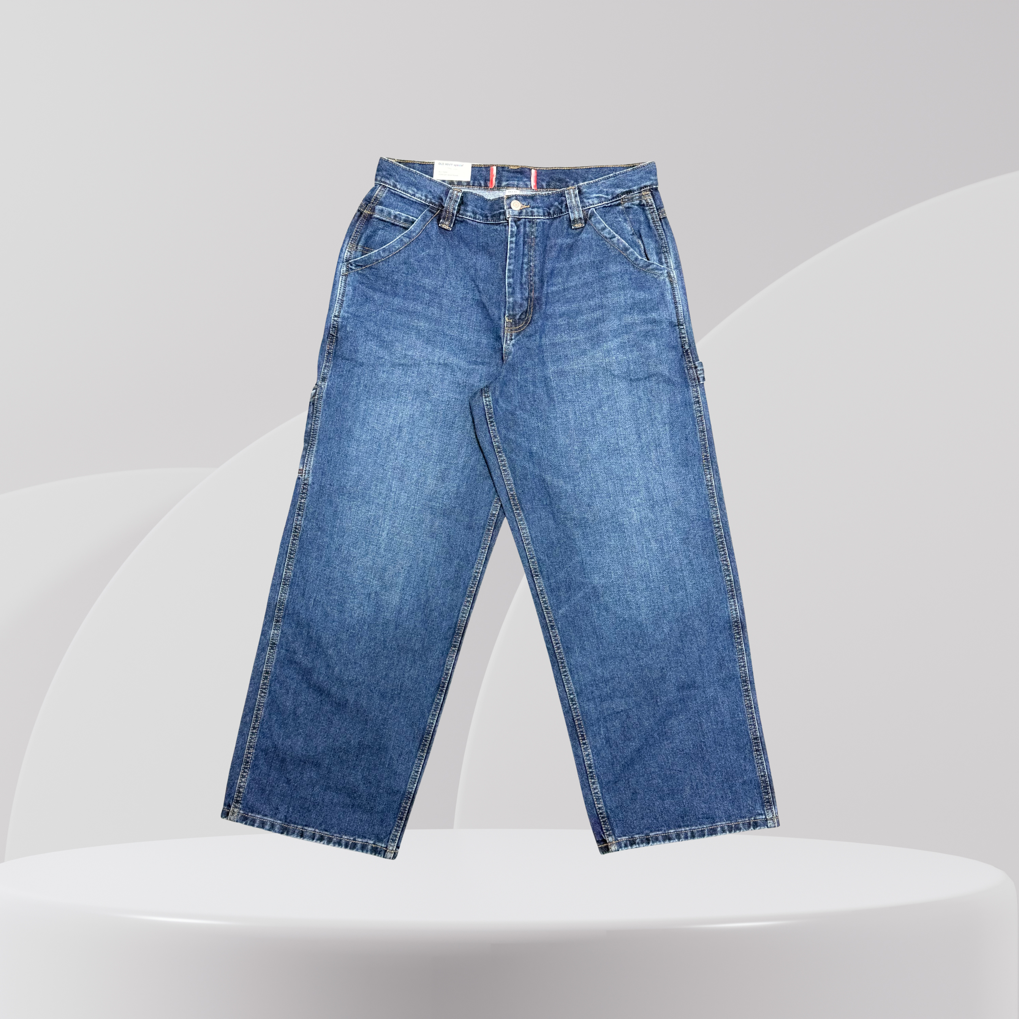 Old Navy Carpenter Wide-Leg Denim Jeans