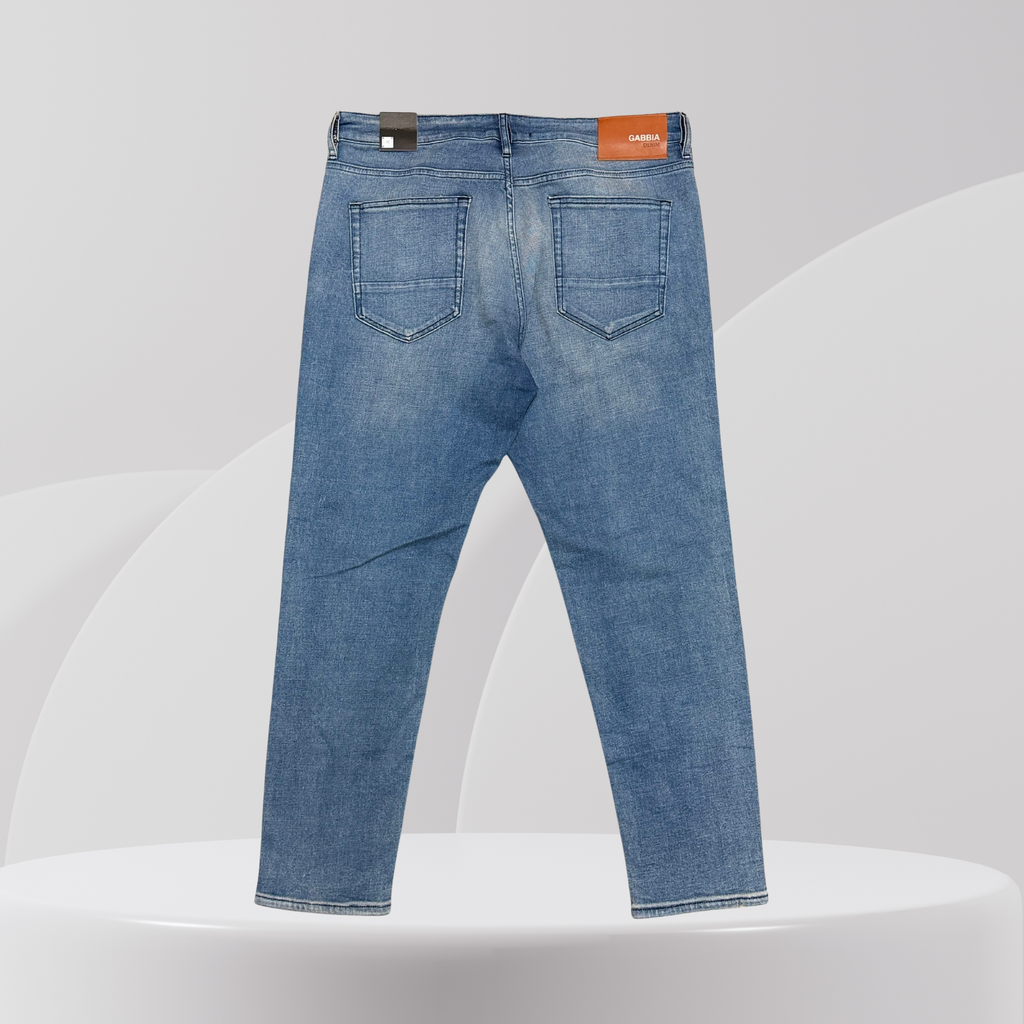 Gabbia Paint Splatter Slim Denim Jeans