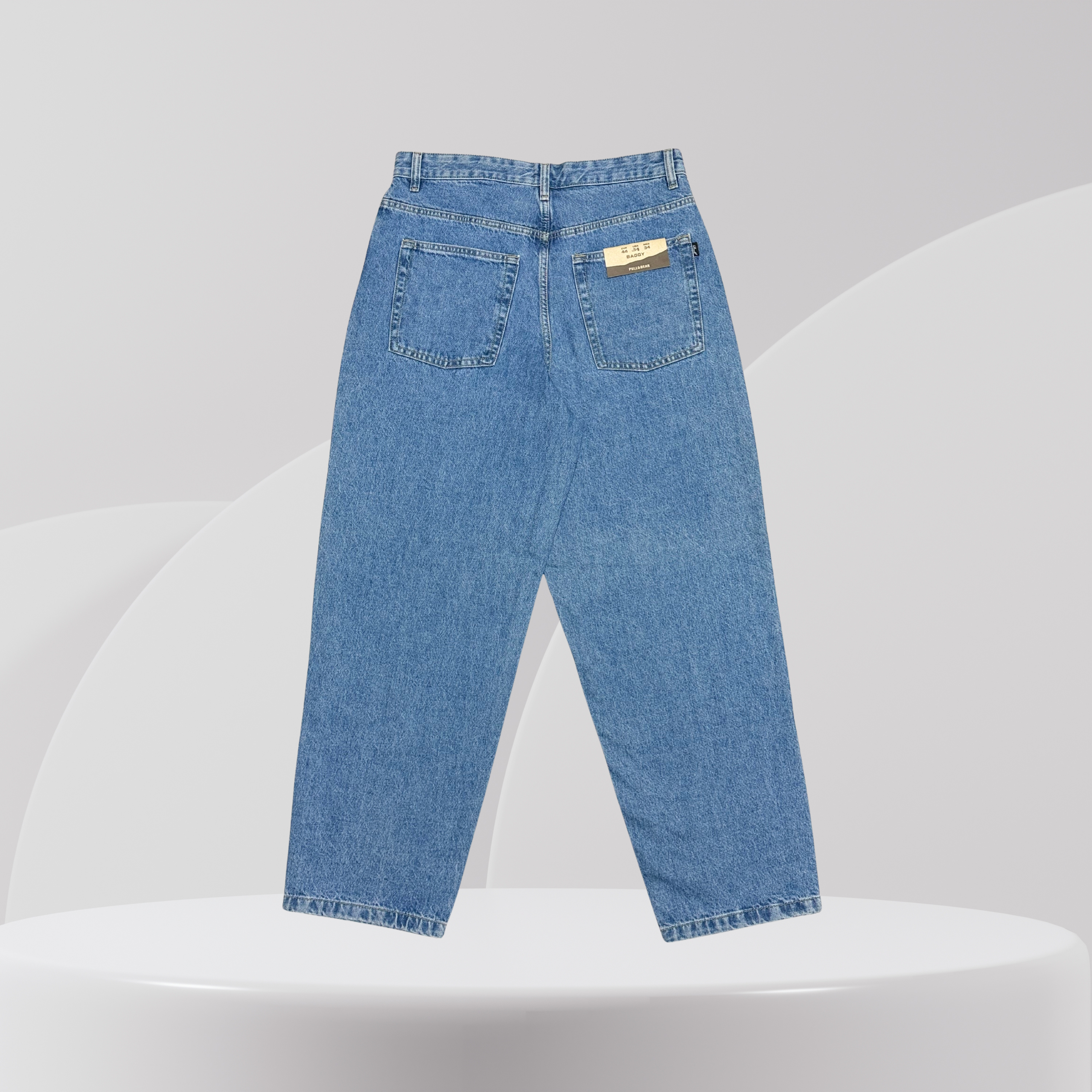 Classic Blue Baggy Fit Jeans