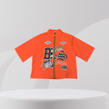 BAS Sport Zip-Up Shirt – Orange