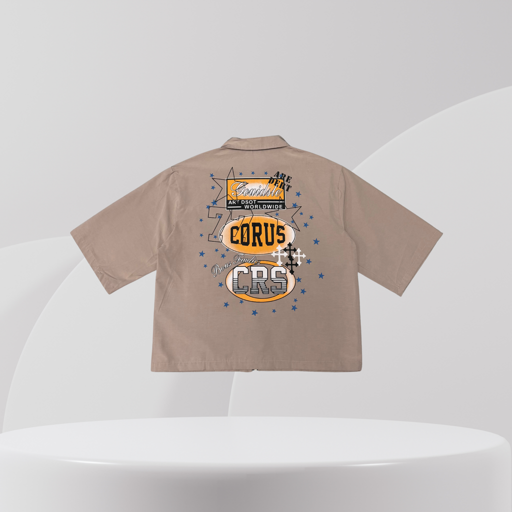 Corucate Worldwide Zip Shirt