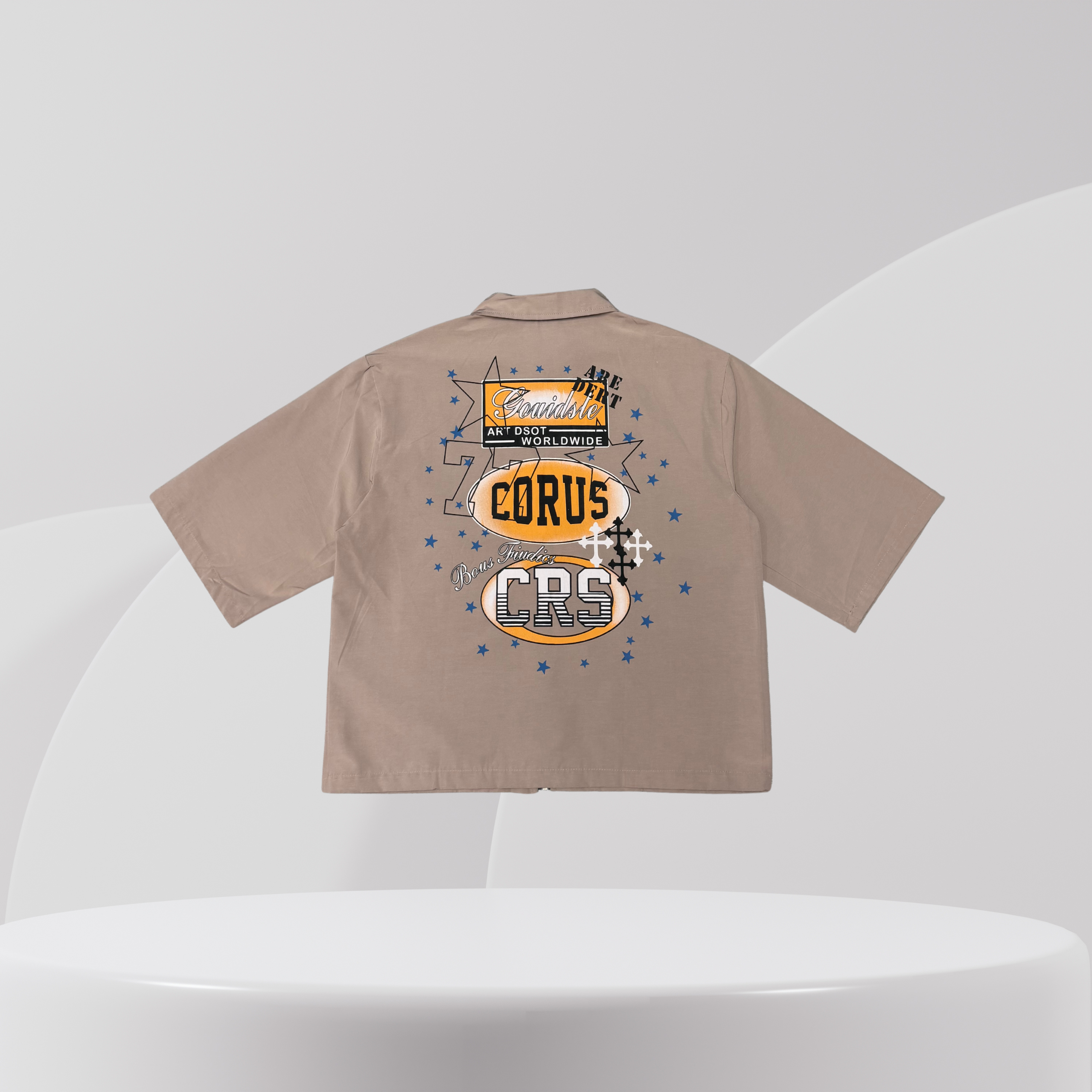 Corucate Worldwide Zip Shirt