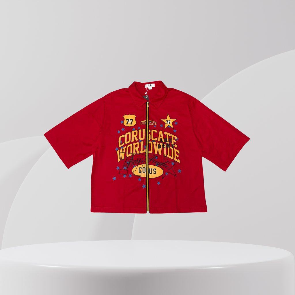 Corucate Worldwide Zip Shirt