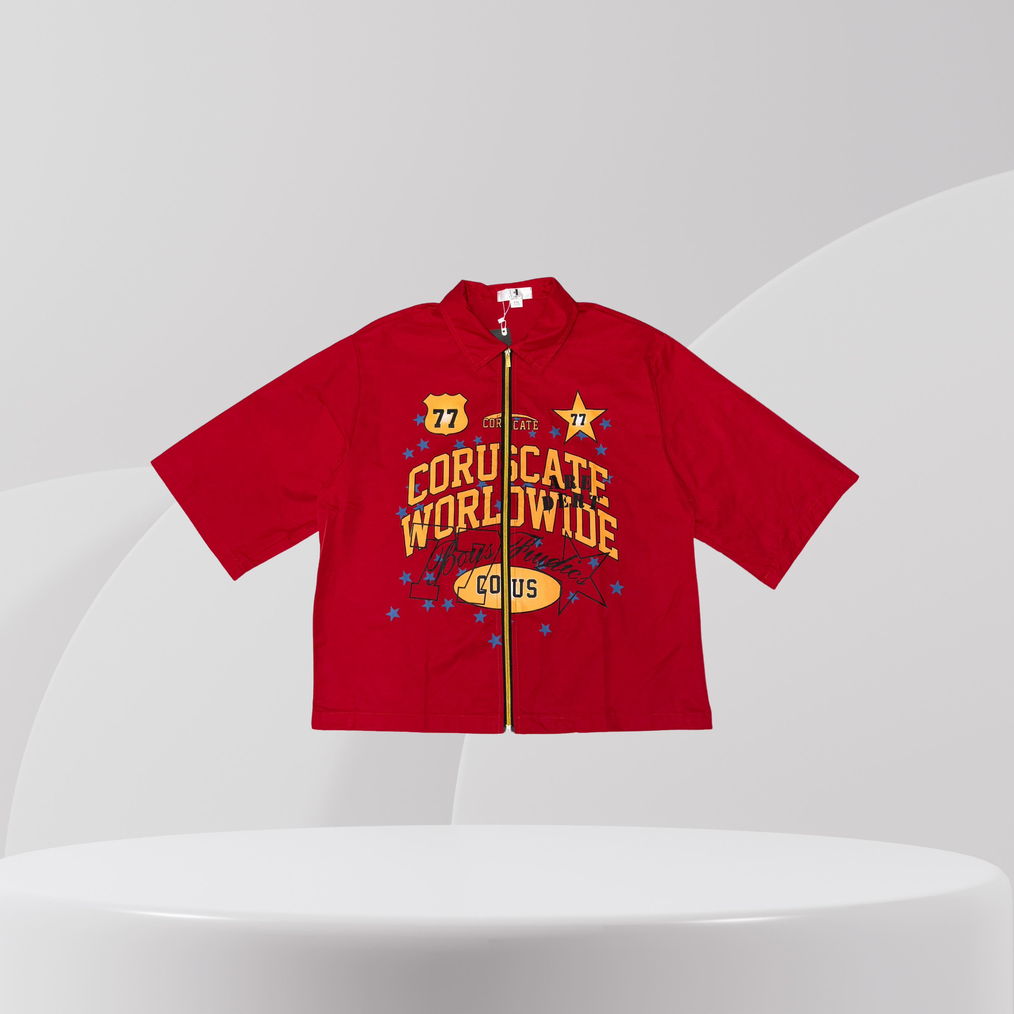 Corucate Worldwide Zip Shirt