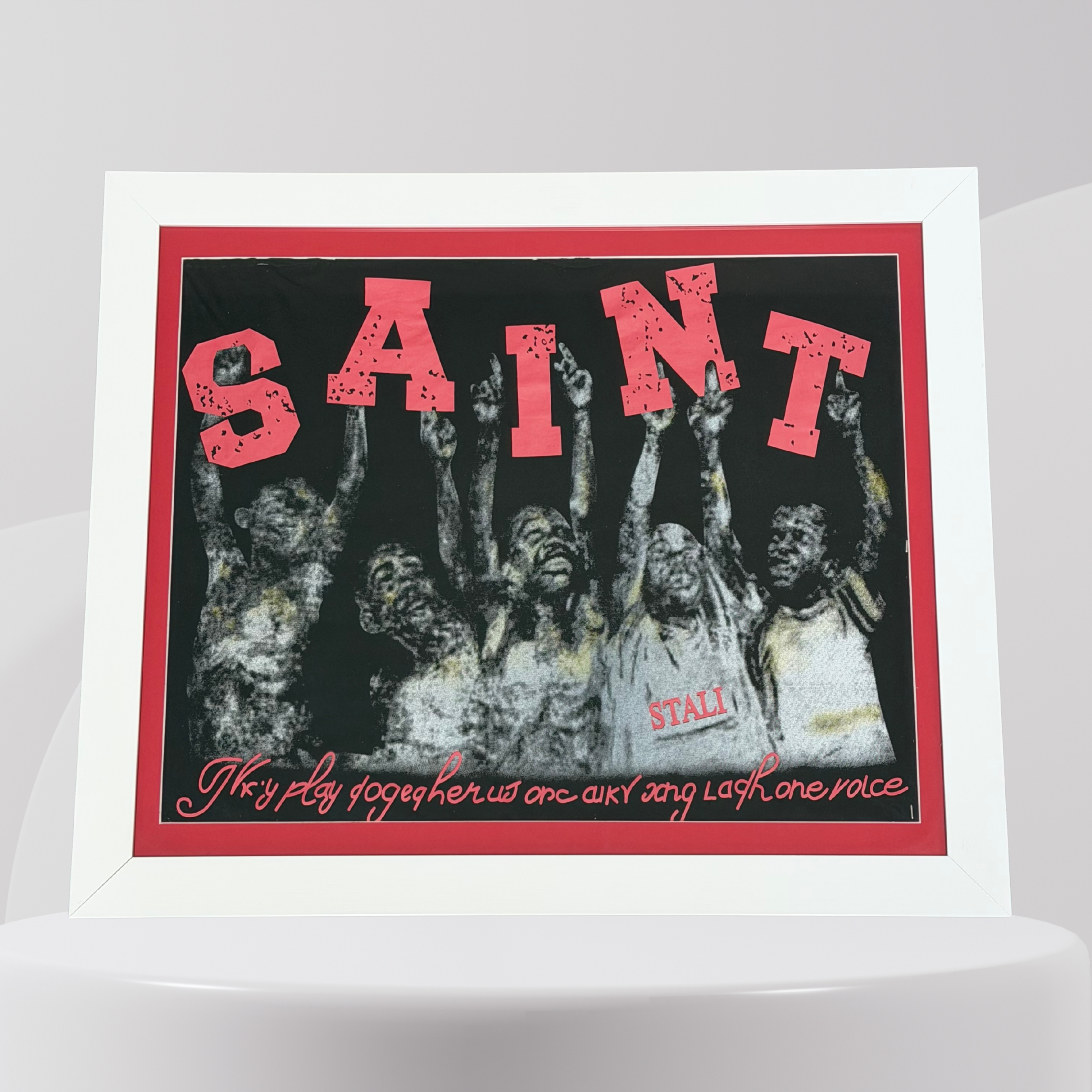SAINT Graphic Art Print Frame