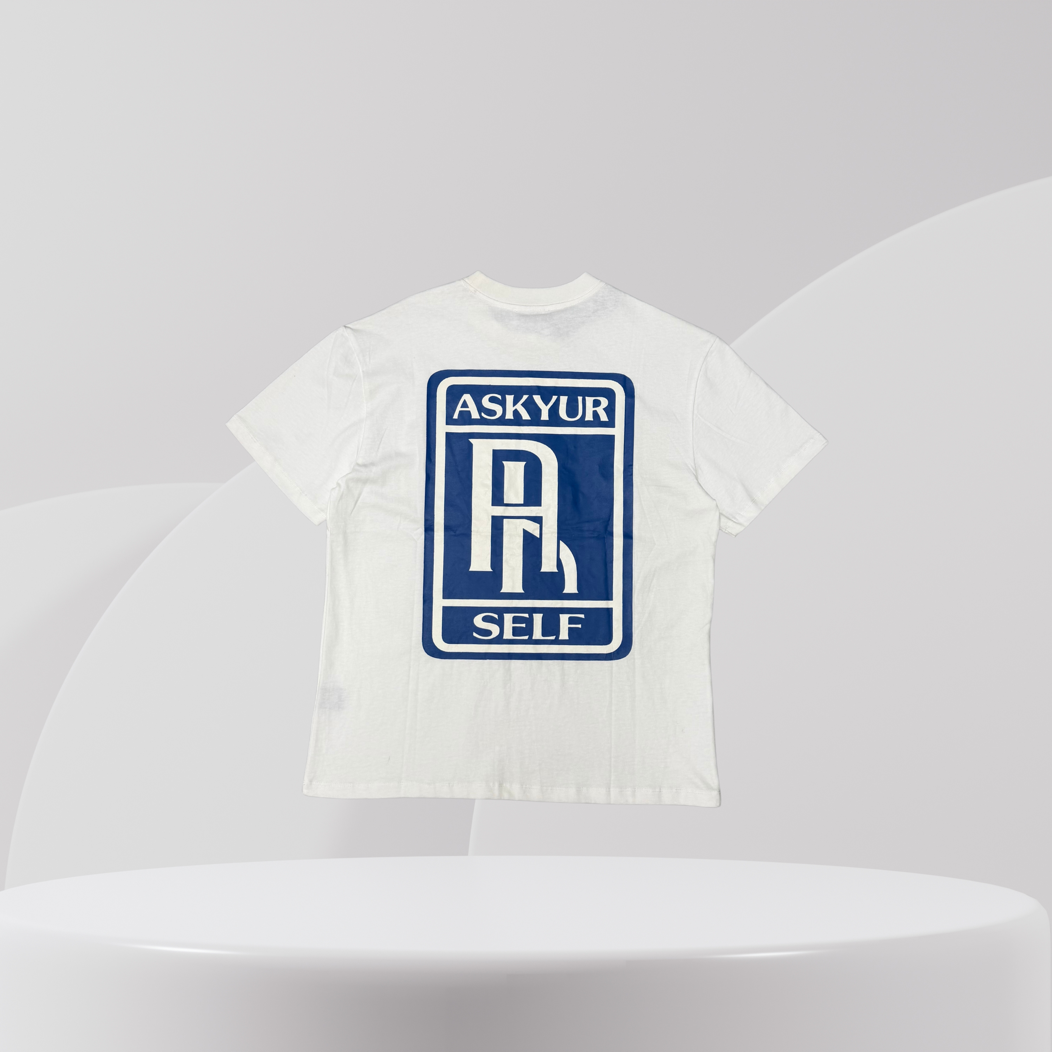 ASKYUR “Self” Graphic T-Shirt – White