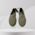 Garage Select Olive Canvas Espadrille Slip-Ons