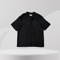 Black Relaxed Resort Shirt