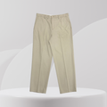 Classic Stone Slim-Fit Tailored Trousers