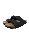 TAUPE SUEDE DOUBLE STRAP SANDAL